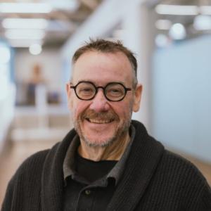 T Michael Rock smiling