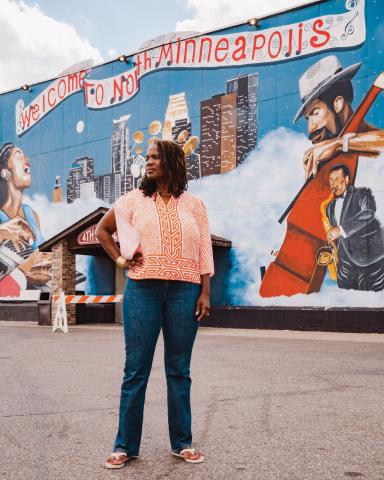 photo of Sondra Samuels taken by Andrea Ellen Reed